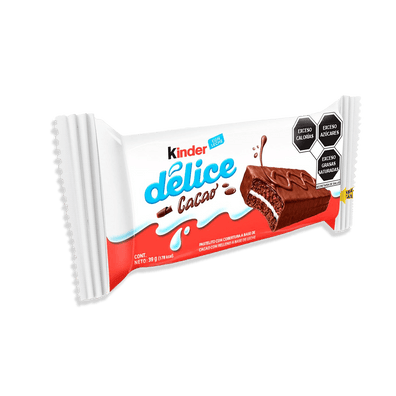 Kinder Delice Cacao Biscuit Mexico
